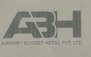 AIRPORT BUDGET HOTEL (and logo) trademark logo