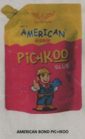 AMERICAN BOND PIC+IKOO (and logo) trademark logo