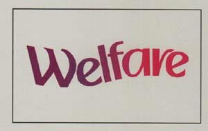 WELFARE (and logo) trademark logo