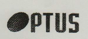 OPTUS (and logo) trademark logo