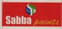 SABBA PAINTS (and logo) trademark logo