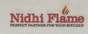 Nidhi Flame (and logo) trademark logo
