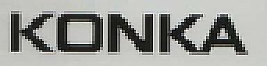 KONKA (and logo) trademark logo