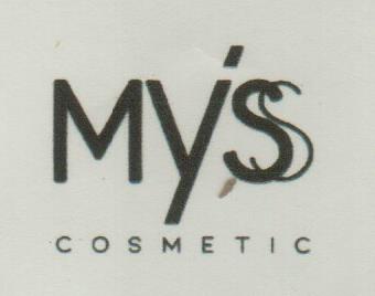 MYSS COSMETIC (and logo) trademark logo