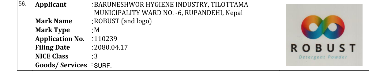 Original bulletin entry for ROBUST (and logo)