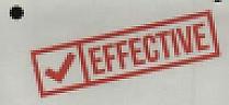 EFFECTIVE (and logo) trademark logo
