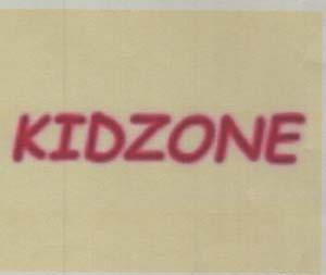 KIDZONE (and logo) trademark logo