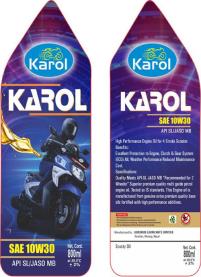 KAROL (and logo) trademark logo