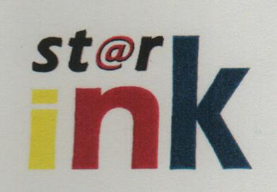 STAR INK (and logo) trademark logo