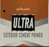 APOLLO PAINTS ULTRA EXTERIOR CEMENT PRIMER (and logo) trademark logo