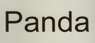 PANDA (and logo) trademark logo