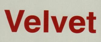 VELVET (and logo) trademark logo