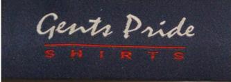GENTS PRIDE (and logo) trademark logo