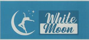 WHITE MOON (and logo) trademark logo