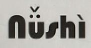 NUSHI (and logo) trademark logo