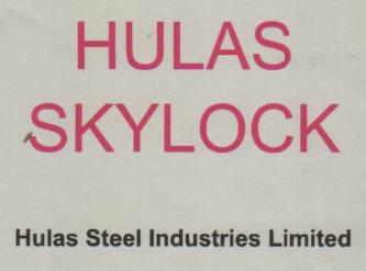 HULAS SKYLOCK (and logo) trademark logo