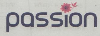 PASSION (and logo) trademark logo