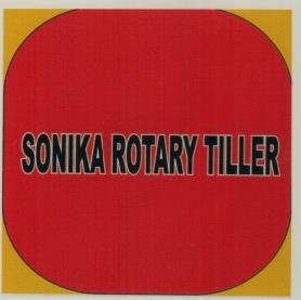 SONIKA ROTARY TILLER (and logo) trademark logo