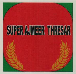 SUPER AJMEER THRESAR (and logo) trademark logo