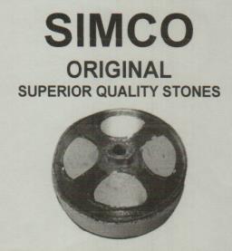 SIMCO ORIGINAL SUPERIOR QUALITY STONES (and logo) trademark logo