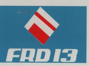FRD 13 (and logo) trademark logo