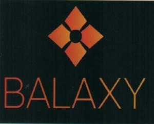 BALAXY (and logo) trademark logo