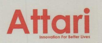 ATTARI (and logo) trademark logo