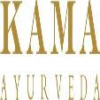 KAMA AYURVEDA (and logo) trademark logo