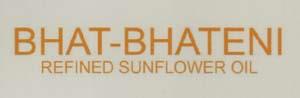 BHAT-BHATENI REFINED SUNFLOWER OIL (and logo) trademark logo