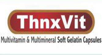 THNXVIT (and logo) trademark logo