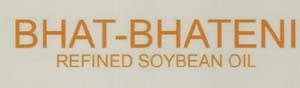 BHAT-BHATENI REFINED SOYABEAN OIL (and logo) trademark logo