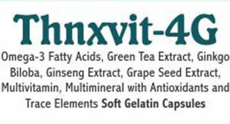 THNXVIT-4G (and logo) trademark logo