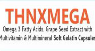 THNXMEGA (and logo) trademark logo