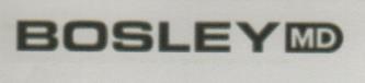 BOSLEY MD (and logo) trademark logo