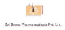 SOL DERMA PHARMACEUTICALS PVT. LTD. (and logo) trademark logo