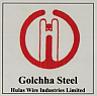 GOLCHHA STEEL (and logo) trademark logo