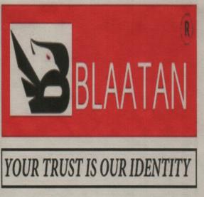 BLAATAN (and logo) trademark logo