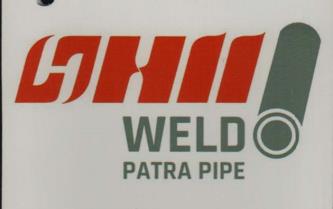 HII WELD PATRA PIPE (and logo) trademark logo