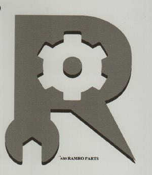 ABS RAMRO PARTS (and logo) trademark logo