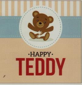 HAPPY TEDDY (and logo) trademark logo