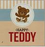 HAPPY TEDDY (and logo) trademark logo