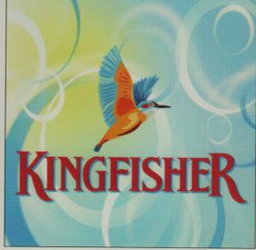 KINGFISHER (and logo) trademark logo