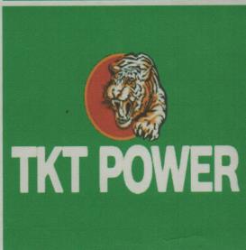 TKT POWER (and logo) trademark logo