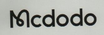 Mcdodo (and logo) trademark logo