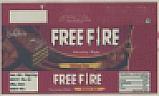 SAGUN FREE FIRE CHOCOLATY WAFER (and logo) trademark logo