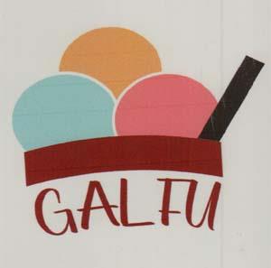 GALFU (and logo) trademark logo