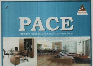 PACE PLY (and logo) trademark logo