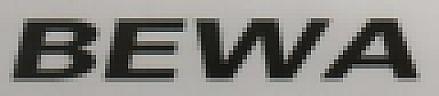 BEWA (and logo) trademark logo