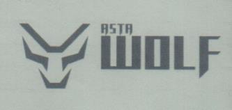 ASTA WOLF (and logo) trademark logo