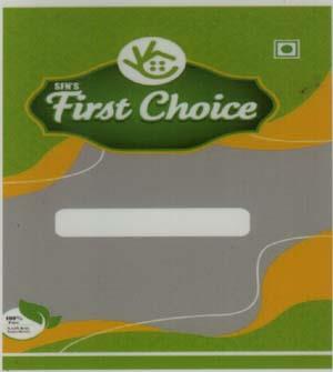 SFN'S FIRST CHOICE (and logo) trademark logo